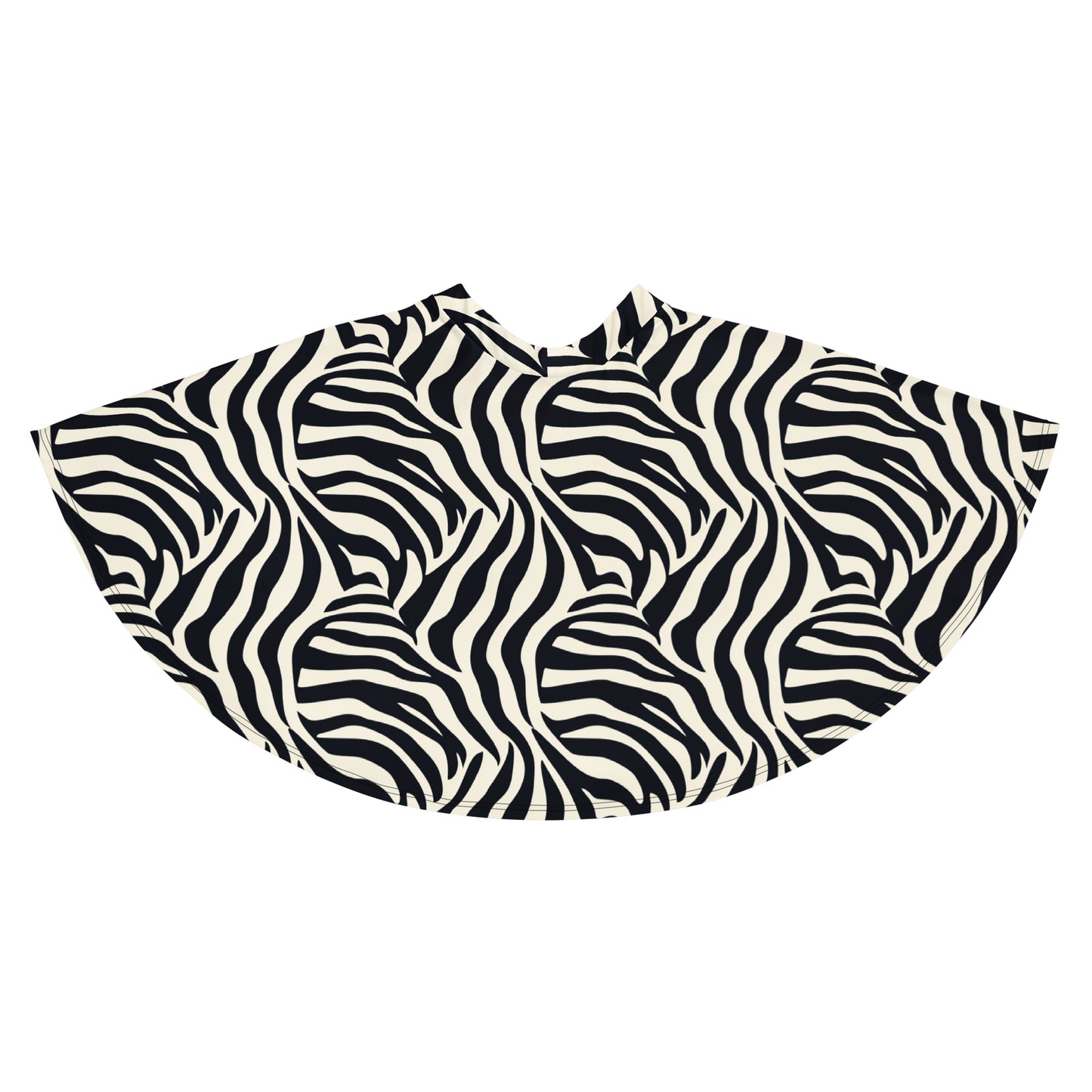 zebra skater skirt outfit inspiration