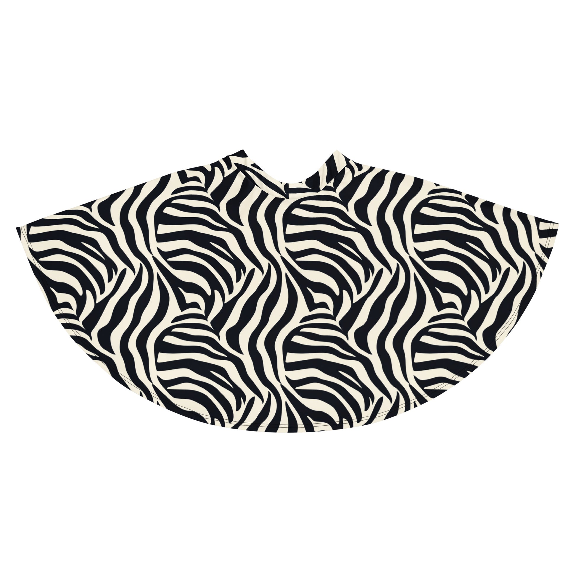 zebra skater skirt outfit inspiration