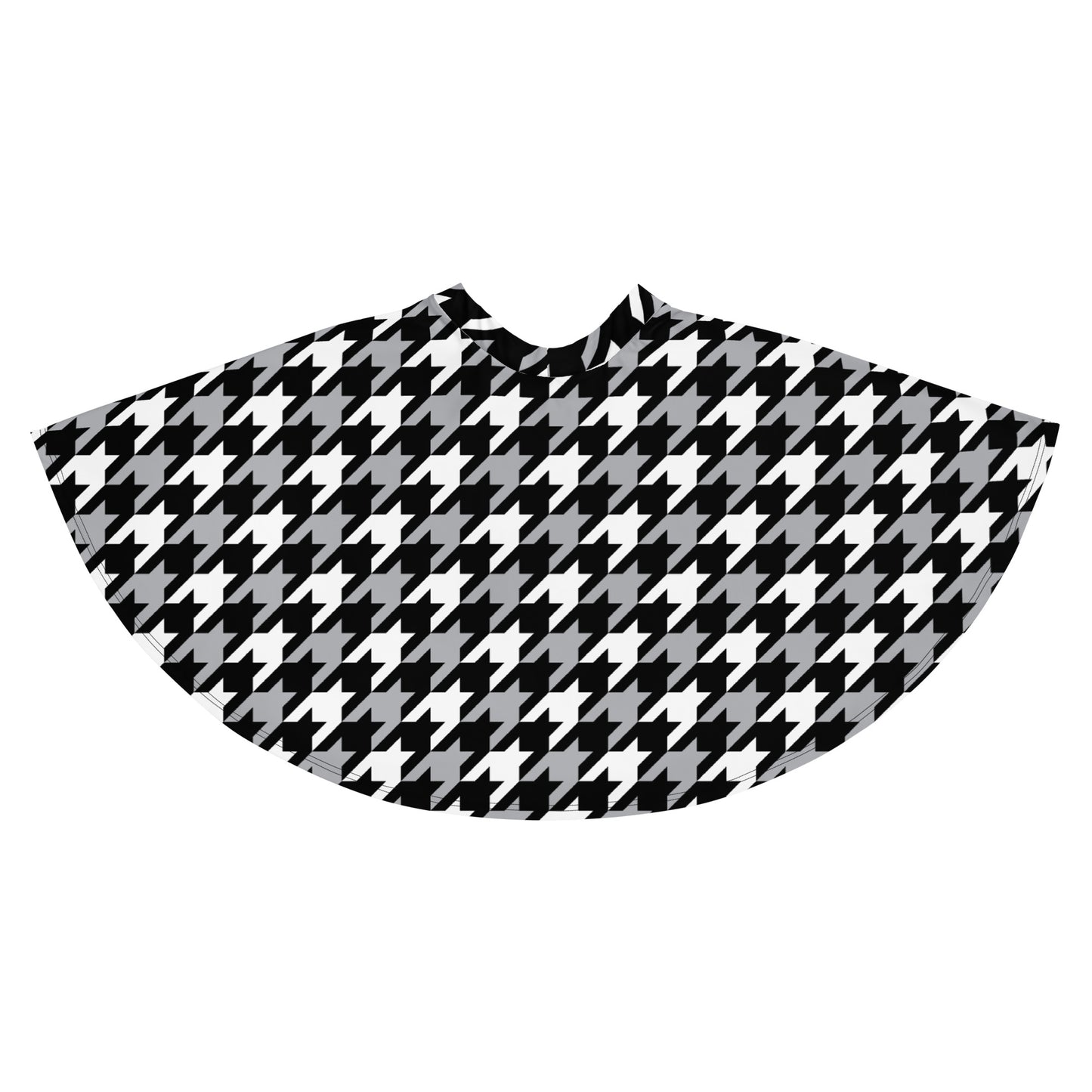 modern houndstooth pattern skirt inclusive gender design